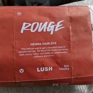 1/2 Bar of LUSH Cacao Rouge Henna Hair Dye